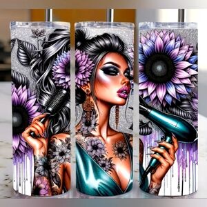 ‼️B2G1F 20oz Skinny Tumbler, Hair Dresser, New